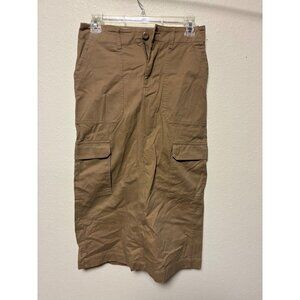 NWT Universal Thread Khaki Skirt Maxi Y2K Retro Cargo Beige Size 2 MSRP $28